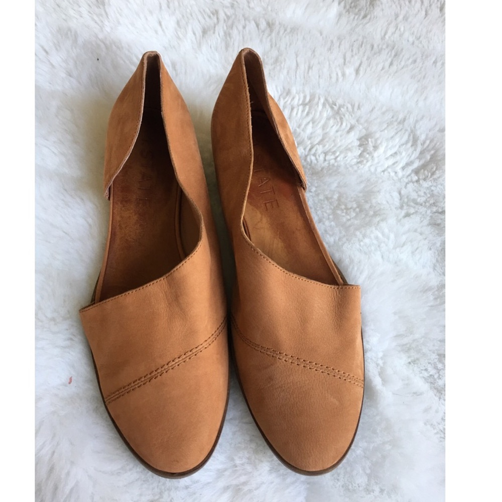 1. State Side Cut Out Covered Toe Flats Loafers